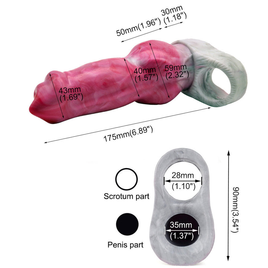 Silicone Penis Sleeve, gallery view 3