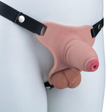Load image into Gallery viewer, Silicone Real Dildo Wearable Chastity Device 6
