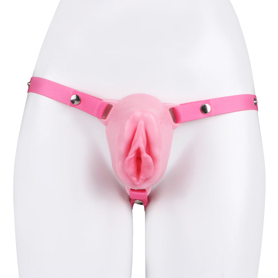 Sissy Silicone Chastity Cage with Belt 4