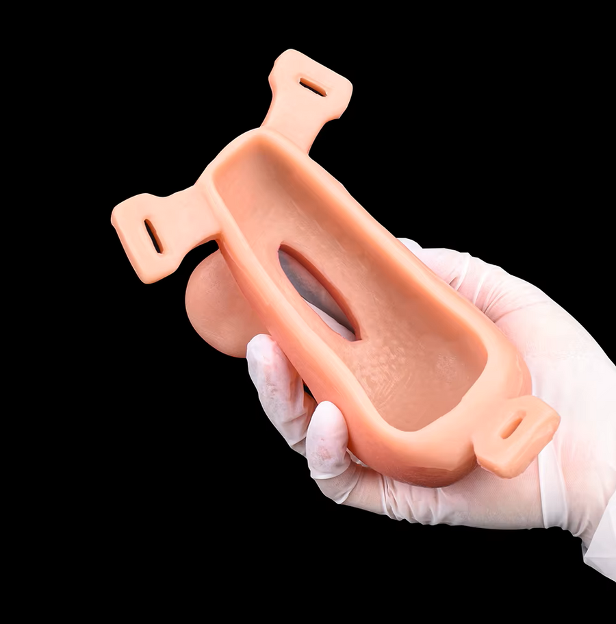 Silicone Sissy Chastity Toy with Belt-3