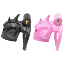 Load image into Gallery viewer, Sissy Bullhorn Chastity Cage
