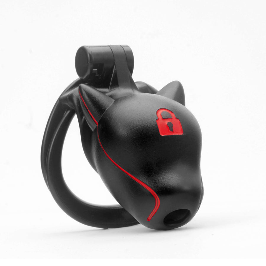 Slave Dog Head Chastity Cage, gallery view 2