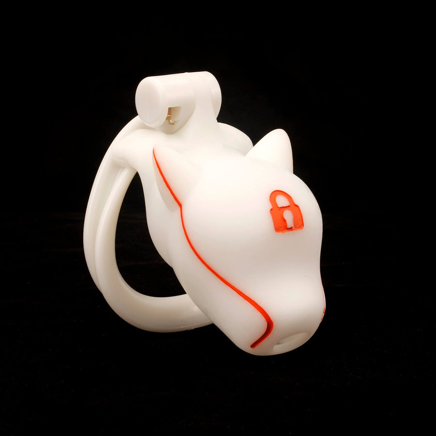 Slave Dog Head Chastity Cage, gallery view 8