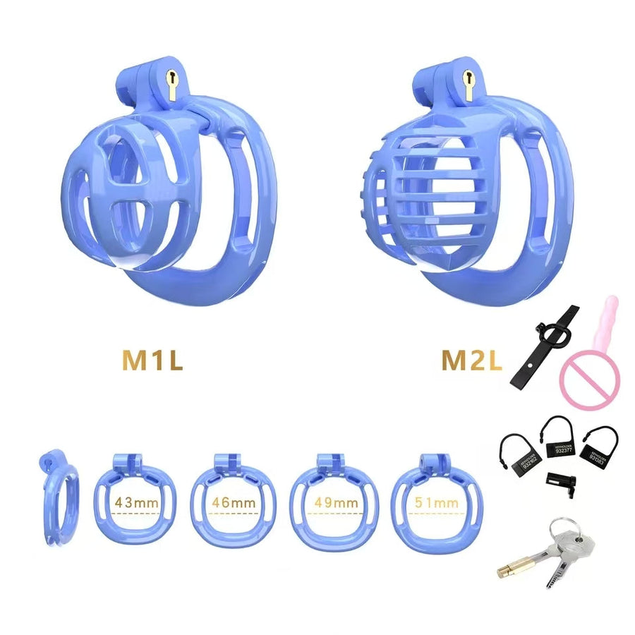 Small Chastity Cage 5 with Catheter Colors to choose, gallery view 14