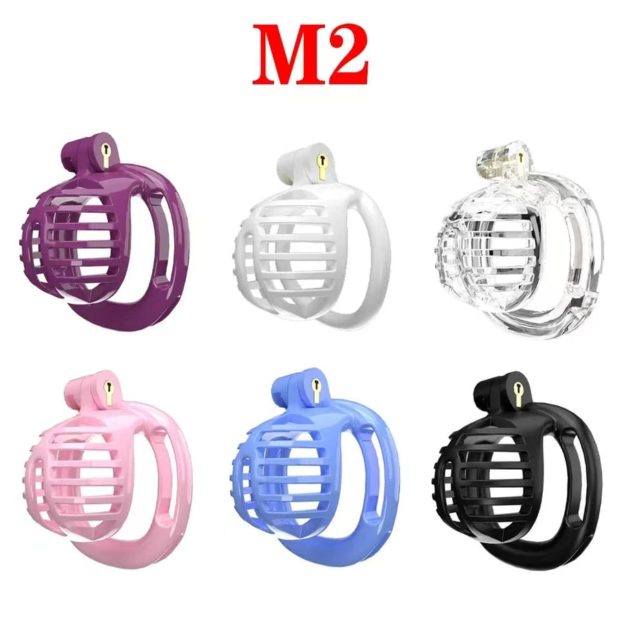 Small Chastity Cage 5 with Catheter Colors to choose, gallery view 16