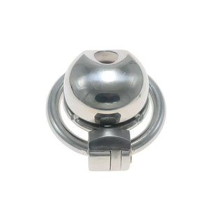 Small Steel Chastity Cage Easy To Pee -6