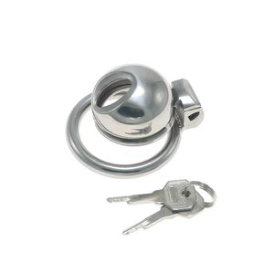 Small Steel Chastity Cage Easy To Pee -7