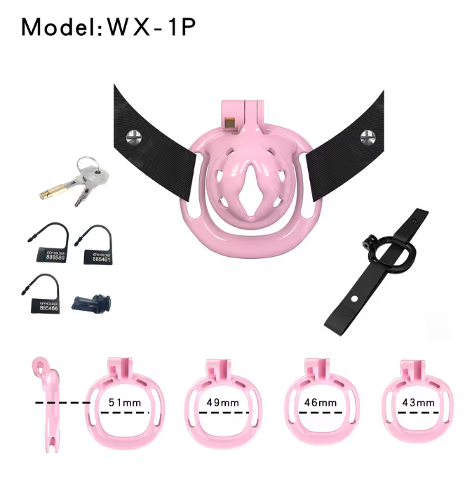 Sissy Cage With Wearable Chastity Cage, gallery view 10
