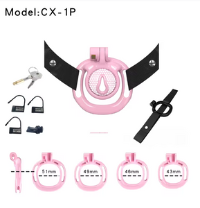 Sissy Cage With Wearable Chastity Cage