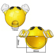 Load image into Gallery viewer, Small Pac-Man Chastity Cage
