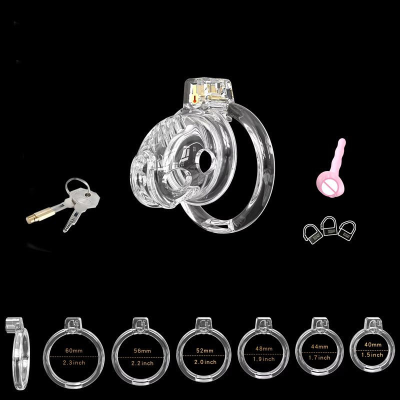 Soft Cage For Permanent Chastity - nub
