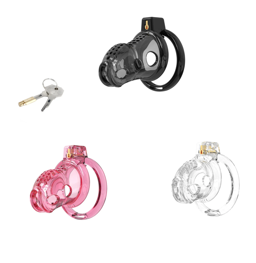 Soft Cage For Permanent Chastity  - three colors