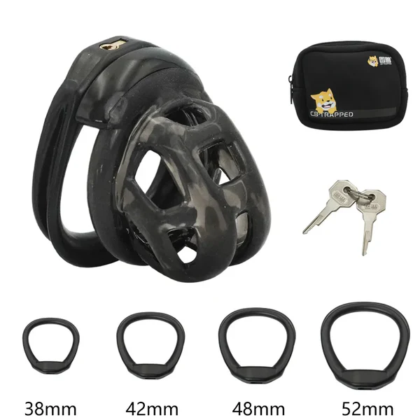 Soft Rubber Cobra Chastity Discreet, gallery view 4