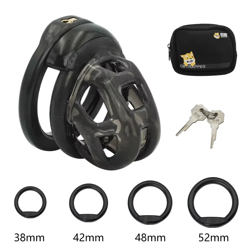Soft Rubber Cobra Chastity Discreet, gallery view 8