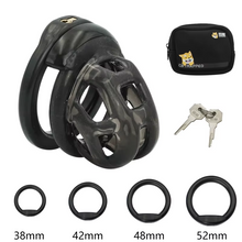 Charger l'image dans la galerie, Soft Rubber Cobra Chastity Discreet
