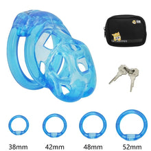 Charger l'image dans la galerie, Soft Rubber Cobra Chastity Discreet
