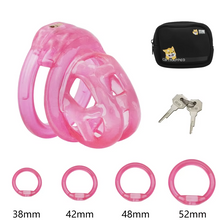 Charger l'image dans la galerie, Soft Rubber Cobra Chastity Discreet
