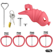 Load image into Gallery viewer, Soft Silicone Chastity Cage -13
