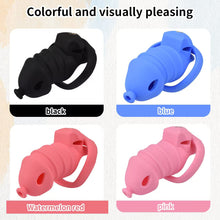 Load image into Gallery viewer, &#39;-Soft Silicone Chastity Cage - color
