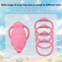 Load image into Gallery viewer, Soft Silicone Chastity Cage -25
