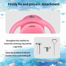 Load image into Gallery viewer, Soft Silicone Chastity Cage -26
