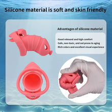 Load image into Gallery viewer, Soft Silicone Chastity Cage -27
