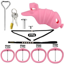 Load image into Gallery viewer, Soft Silicone Chastity Cage -7
