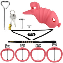 Load image into Gallery viewer, Soft Silicone Chastity Cage -10
