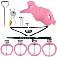 Load image into Gallery viewer, Soft Silicone Chastity Cage -12
