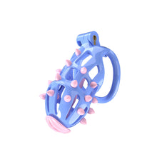Charger l'image dans la galerie, Chastity Cage with Soft Spikes Removable
