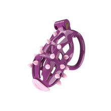 Charger l'image dans la galerie, Chastity Cage with Soft Spikes Removable
