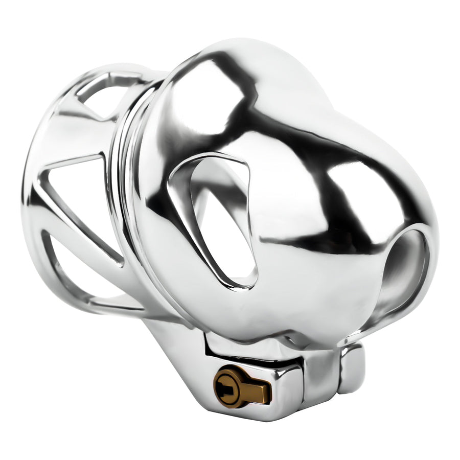 Stainless Steel Ringless Chastity Cage -  1