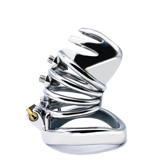 Stainless Steel With Urine Orifice Chastity Device product view