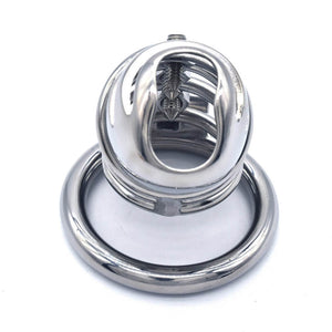 Stainless Steel With Urine Orifice Chastity Device