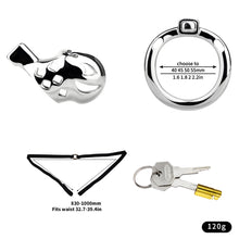 Lade das Bild in den Galerie-Viewer, Clown Chastity Lock - 24
