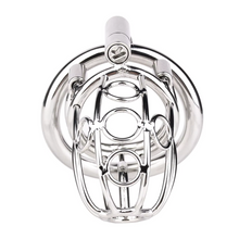Load image into Gallery viewer, Steel Chastity Device with PA -4
