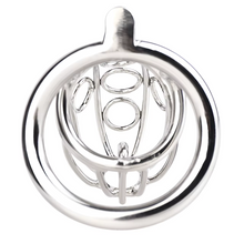 Load image into Gallery viewer, Steel Chastity Device with PA -6
