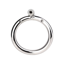 Load image into Gallery viewer, Steel Chastity Device with PA -ring
