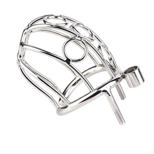 Load image into Gallery viewer, Steel Chastity Device with PA -tube
