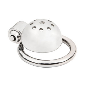 The Press-Type Metal Chastity Cage