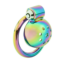 Load image into Gallery viewer, The Press-Type Metal Chastity Cage

