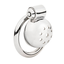 Load image into Gallery viewer, The Press-Type Metal Chastity Cage
