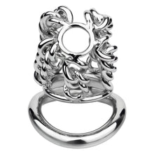 Lade das Bild in den Galerie-Viewer, Thick Chainmail Steel Chastity Lock - 11
