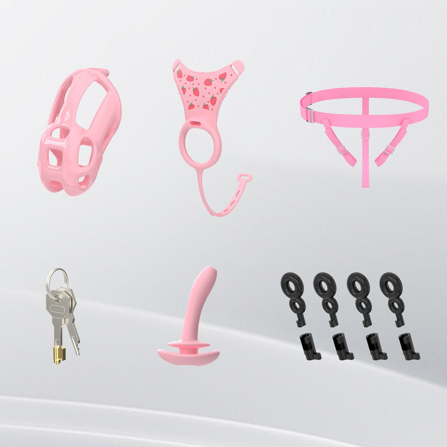 Upgrade Cobra Chastity Cage With Underwear And Plug, gallery view 12