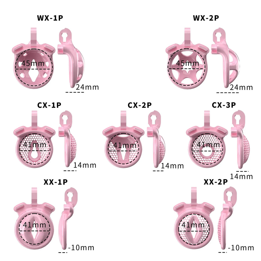 Sissy Cage With Wearable Chastity Cage, gallery view 2
