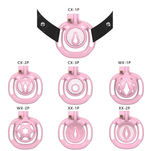Sissy Cage With Wearable Chastity Cage