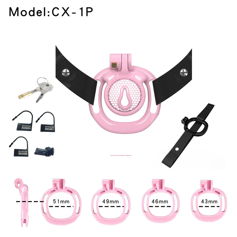 Sissy Cage With Wearable Chastity Cage, gallery view 4