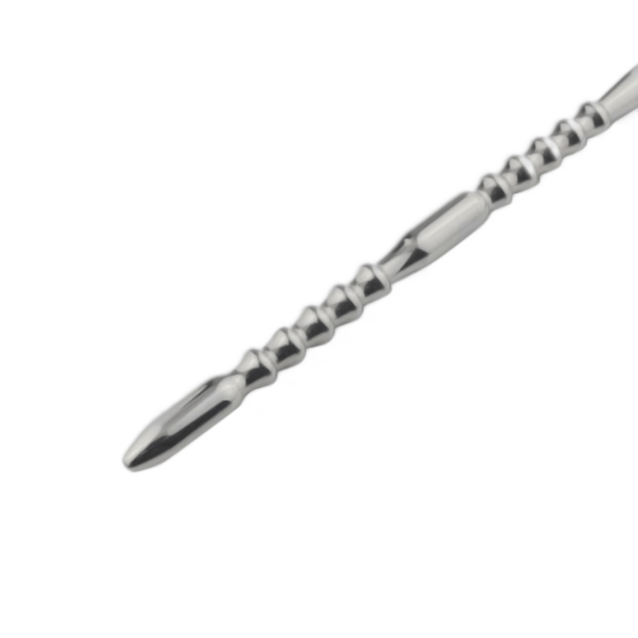 Beaded Metal Urethral Sound BDSM, gallery view 3