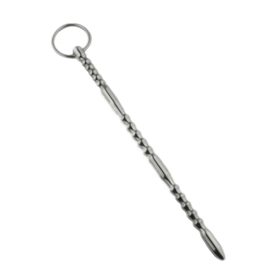 Beaded Metal Urethral Sound BDSM, gallery view 2
