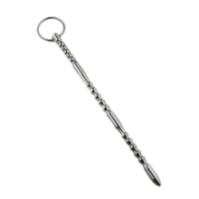 Load image into Gallery viewer, Beaded Metal Urethral Sound BDSM
